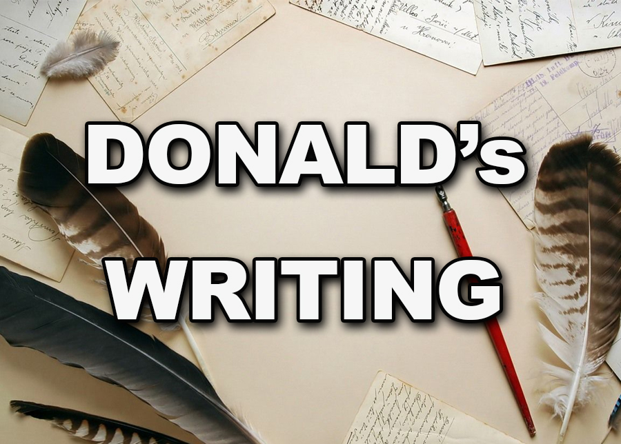 Donlad Reeves  - Writing